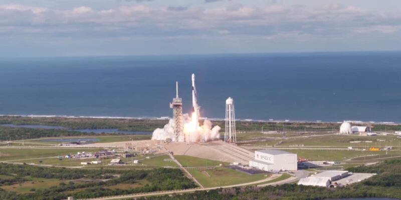 SpaceX Rocket Launching