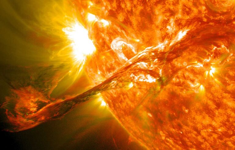 Understand how solar storms affect satellites, power grids, and human health with significant global impacts.