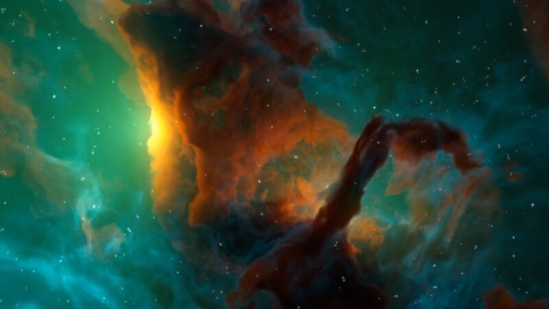 Sound transmission in space