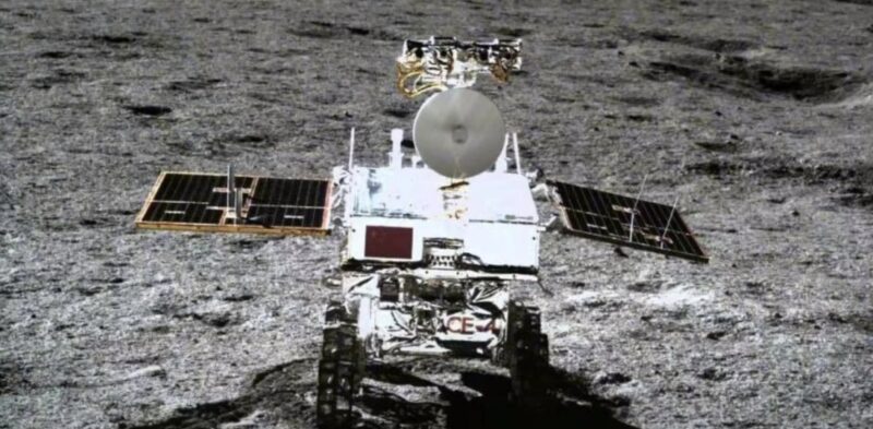 Yutu-2 rover in mapping Lunar Space